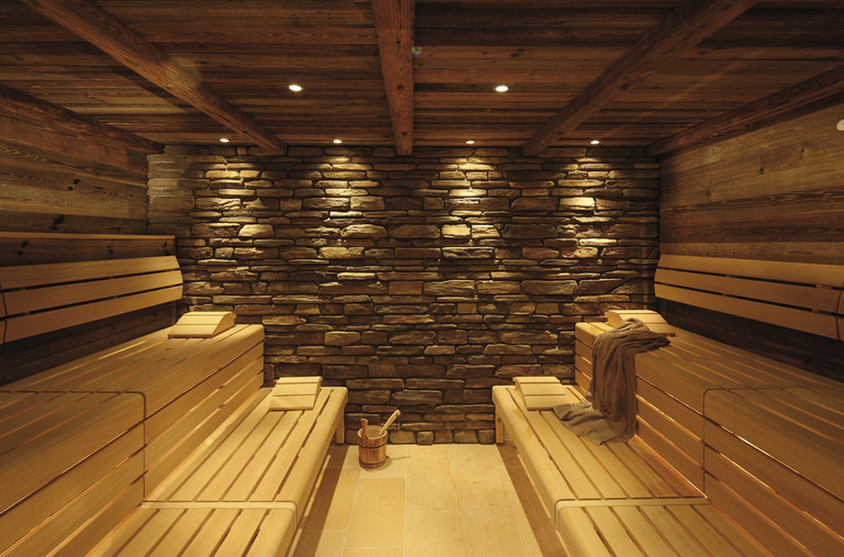 Relax in the Finnish panorama sauna